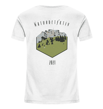 Naturdetektiv 2021 Dunkelgrün - Kids Organic Shirt - Sauba Bleim