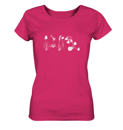 Alpenblumen - Ladies Organic Shirt - Sauba Bleim