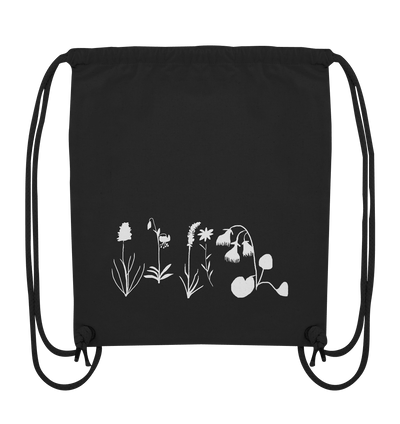 Alpenblumen - Organic Gym-Bag - Sauba Bleim