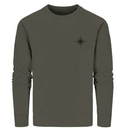 Kompass - Organic Sweatshirt - Sauba Bleim