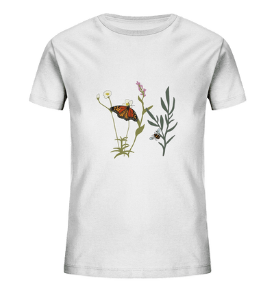 Blumenwiese - Kids Organic Shirt - Sauba Bleim