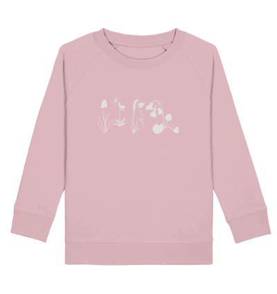 Alpenblumen - Kids Organic Sweatshirt - Sauba Bleim