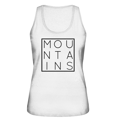 Mountains Graphic - Ladies Organic Tank-Top - Sauba Bleim