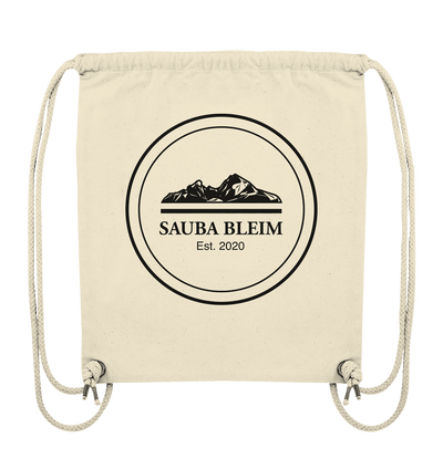 Sauba Bleim Logo - Organic Gym-Bag - Sauba Bleim