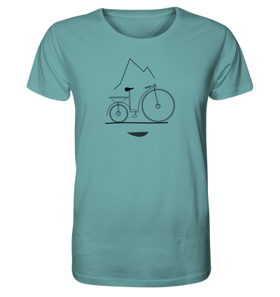 Ride & Smile - Organic Shirt - Sauba Bleim
