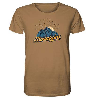 Vintage Mountains - Organic Shirt - Sauba Bleim