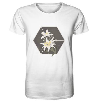 Retro Edelweiss - Organic Shirt - Sauba Bleim