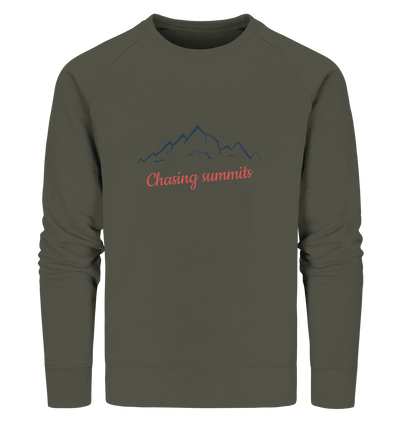 Chasing Summits - Organic Sweatshirt - Sauba Bleim