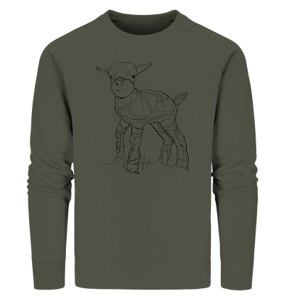 Kälbchen - Organic Sweatshirt - Sauba Bleim