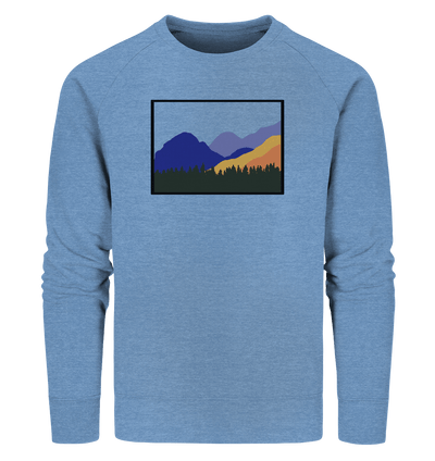 Bunte Bergwelt - Organic Sweatshirt - Sauba Bleim