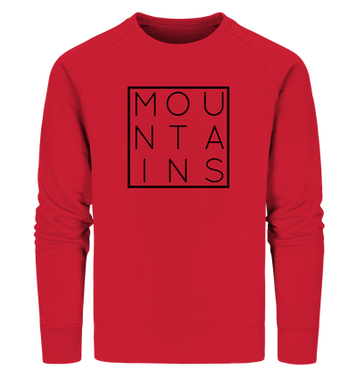 Mountains Graphic - Organic Sweatshirt - Sauba Bleim