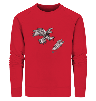 Steinadler LBV - Organic Sweatshirt - Sauba Bleim