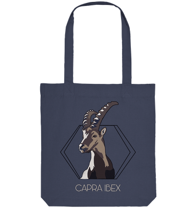 Steinbock - Capra Ibex - Organic Tote-Bag - Sauba Bleim