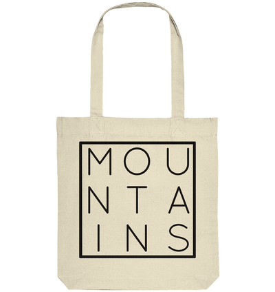 Mountains Graphic - Organic Tote-Bag - Sauba Bleim