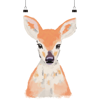 Bambi - Poster Din A4 (hoch) - Sauba Bleim